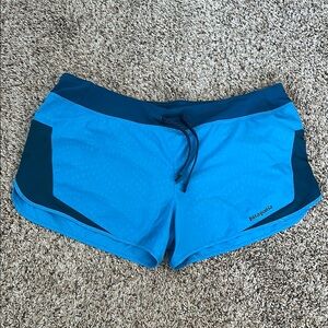 Patagonia Vibrant Blue Running Shorts